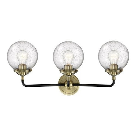 Innovations Lighting 3 Light Beacon 24 Inch Sconce, 690256 284-3W-BAB-G204-6